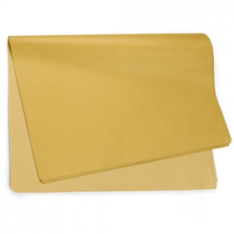 Papel de Seda Liso Ouro 49,0x69,0cm, Floral Atlanta - 10/20/50 folhas.