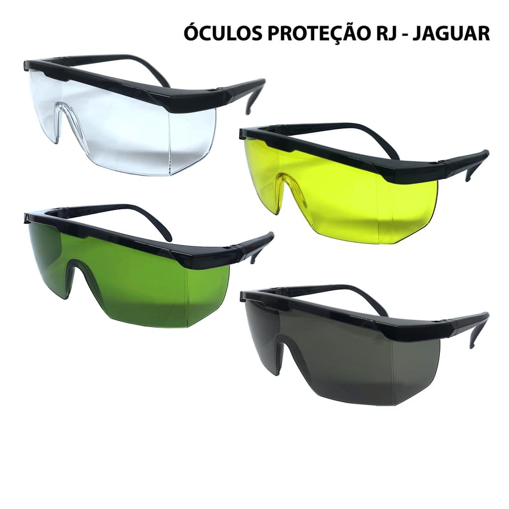 ÓCULOS DE PROTEÇÃO E SEGURANÇA MODELO RJ (JAGUAR) - KALIPSO