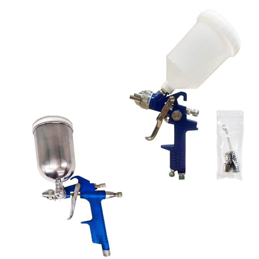 Pistola De Pintura Mod Mini K3 Bico 0,5mm + Pistola 827 1.4mm Wws