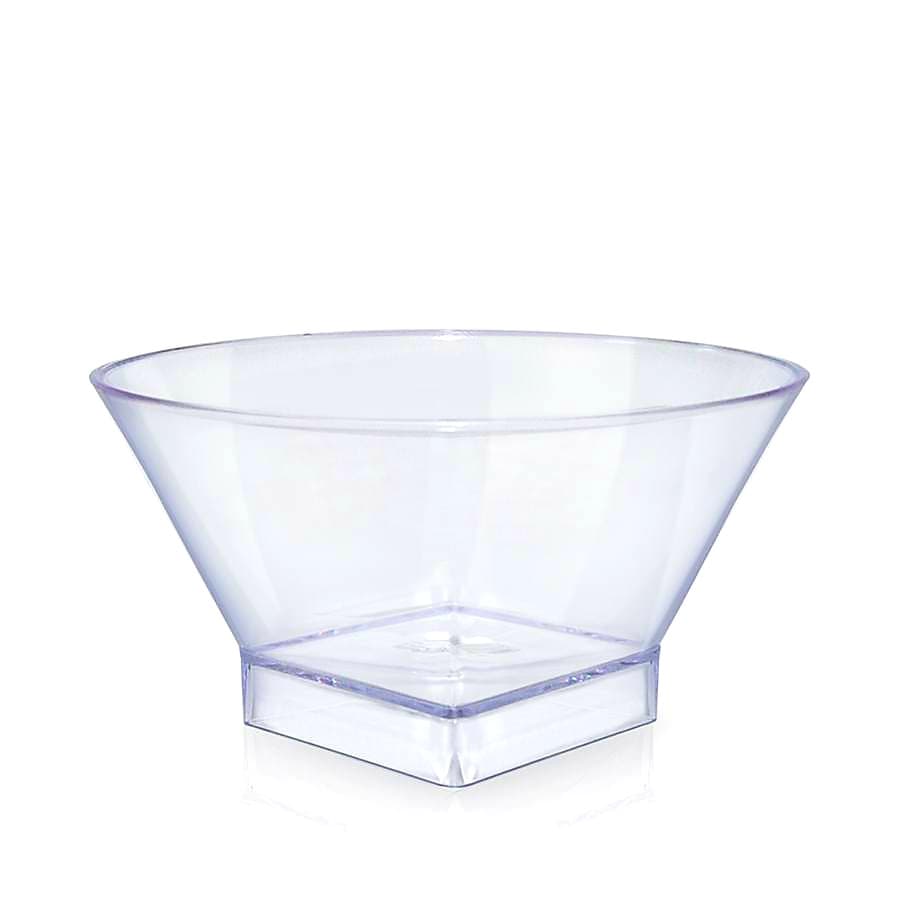 10 Unidades Petisqueira Acrílico Cristal 500ml Petiscos Festas e Eventos
