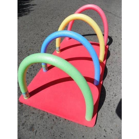 Tapete Flutuante Eva Natação Para Piscina 8 Furos ( 120x70x3cm )