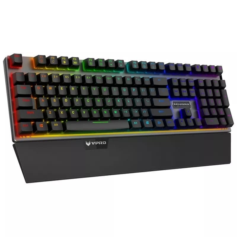 Teclado Mecânico Gamer Rapoo V720 RGB Retroiluminado backlight 108 teclas
