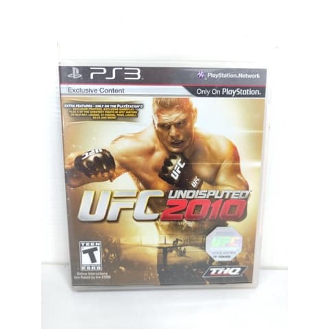 Ufc: 2010 Undisputed - Ps3 Mídia Física ok