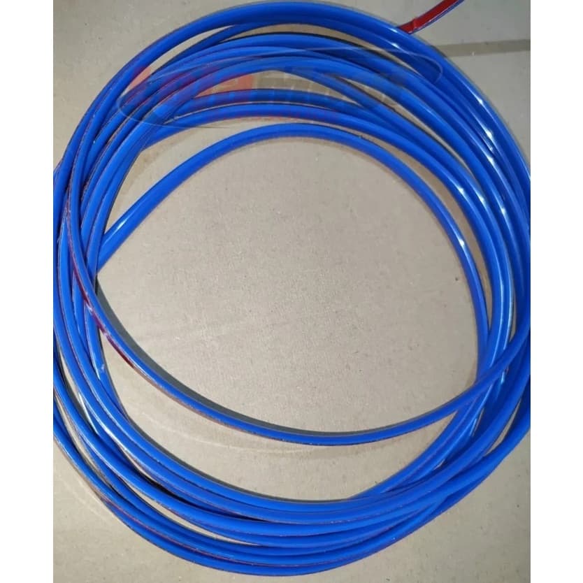 Rolo Friso filete Azul Brilhante Grade porta Universal Flexivel 10mm 3 Metros