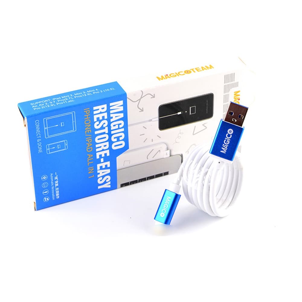 Magico Restaurar Cabo Fácil Para iPhone iPad Restaurador Automático Do Modo DFU Online Verificação Da Placa-Mãe Número Série