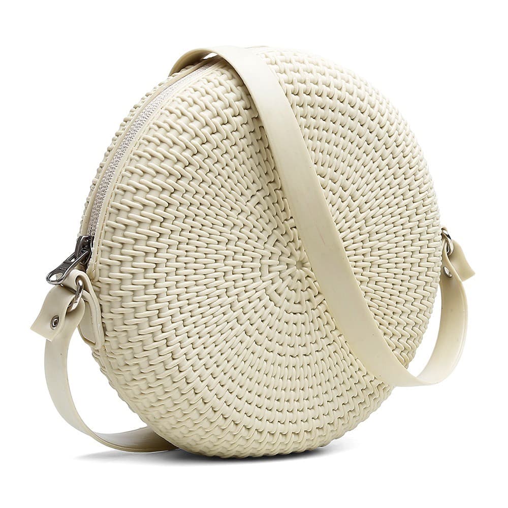 Bolsa Feminina Transversal Pvc Alça Tiracolo Redonda Diversas Cores Pronta Entrega