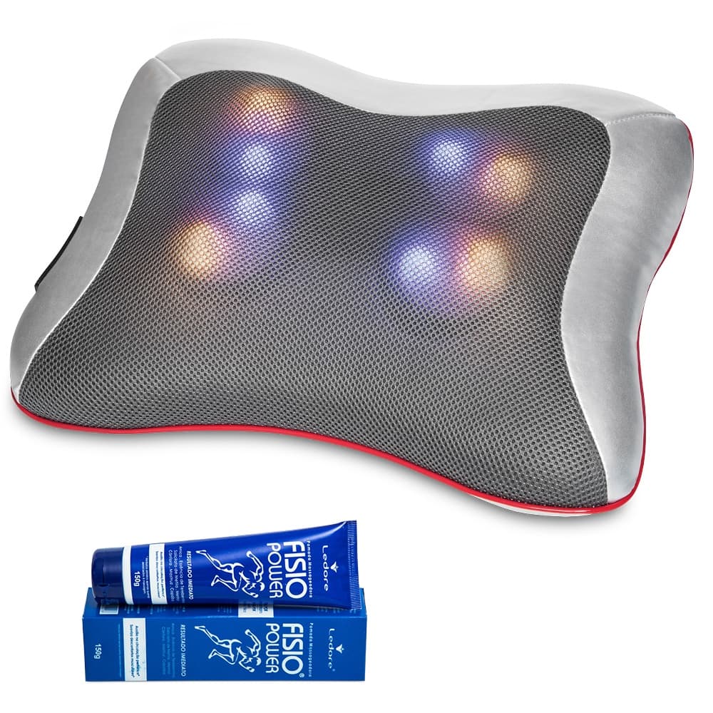 Massageador Elétrico Shiatsu Pillow Original Relaxshop Bivolt