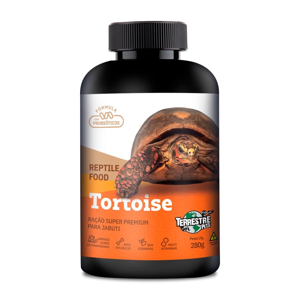 Ração Super Premium Para Jabuti Terrestre Pets 280g