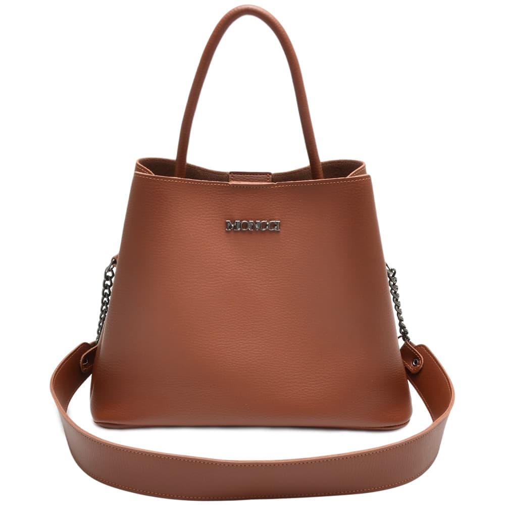 Bolsa saco tira colo alça de corrente Moncci bolsa de mão