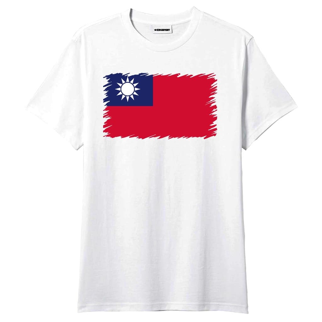 Camiseta Bandeira Taiwan Coleção Países