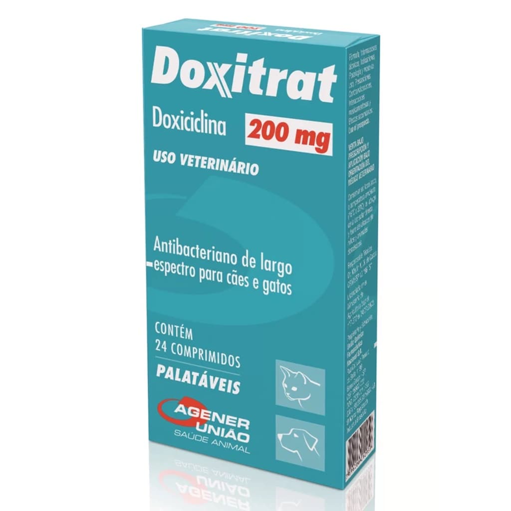Doxitrat 200mg Agener C/ 24 Comprimidos