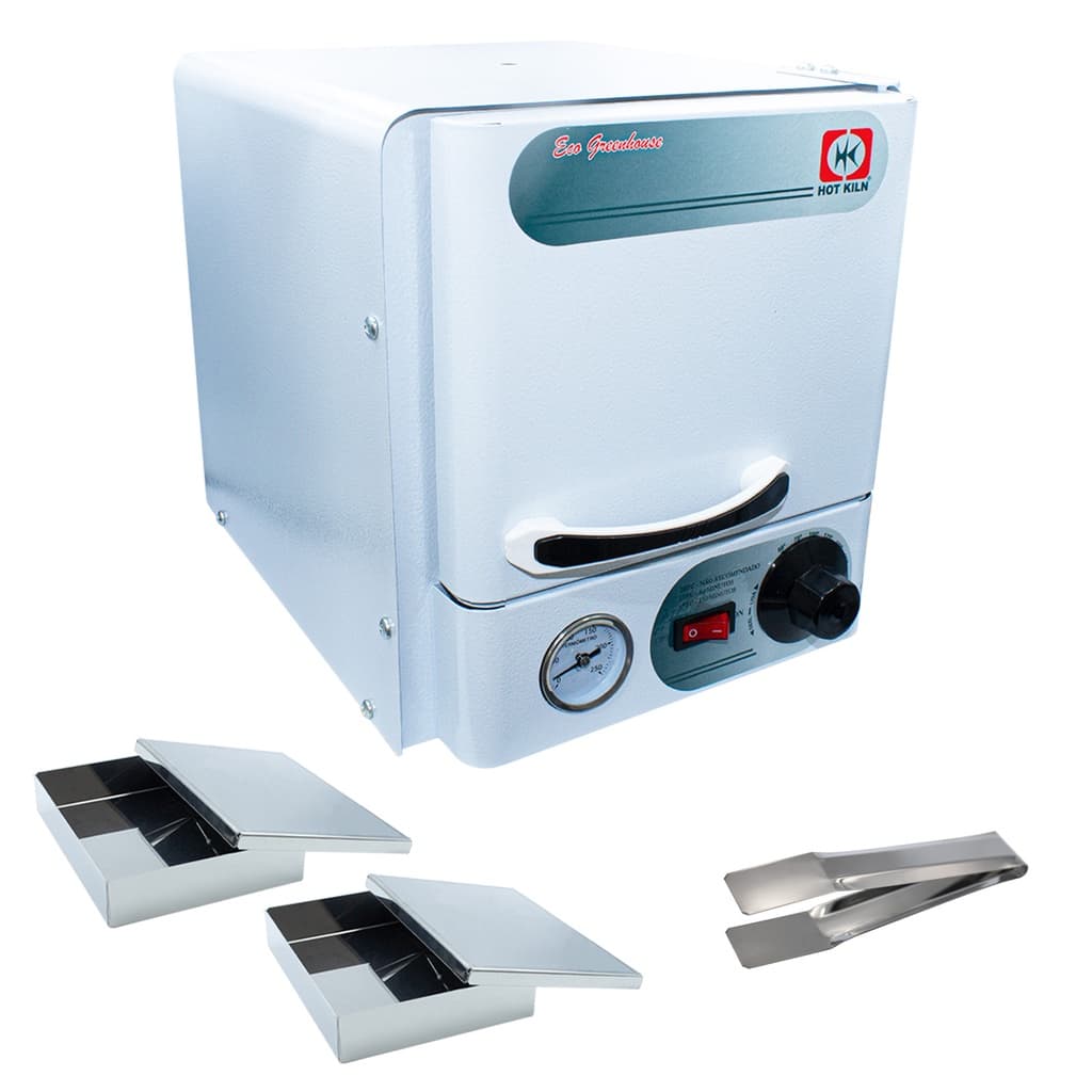 Estufa Esterilizadora HK 3L Alicates de Unha Bivolt Anvisa Manicure Pedicure Hot Kiln Salão Podóloga
