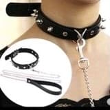 Gargantilha Estirante Guia com spikes