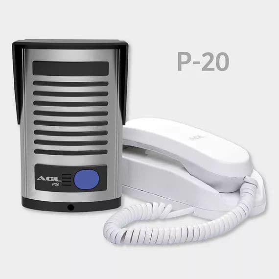 Porteiro Eletrônico AGL Interfone com 1 Monofone P20
