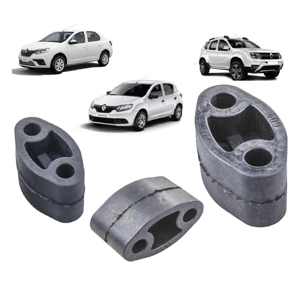 Coxim Suporte Do Escapamento Intermediario Renault Logan Sandero Duste