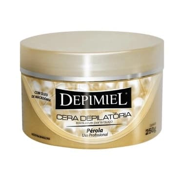 Cera Depilatória Depimiel 250g Pérola Para Buço