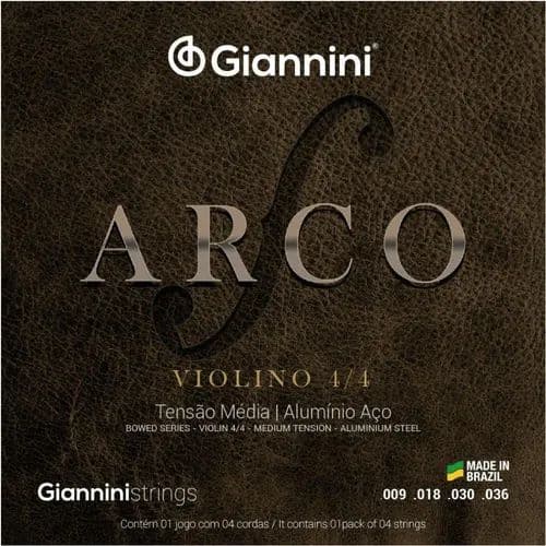 Encordoamento Giannini Violino Geavva 5972.