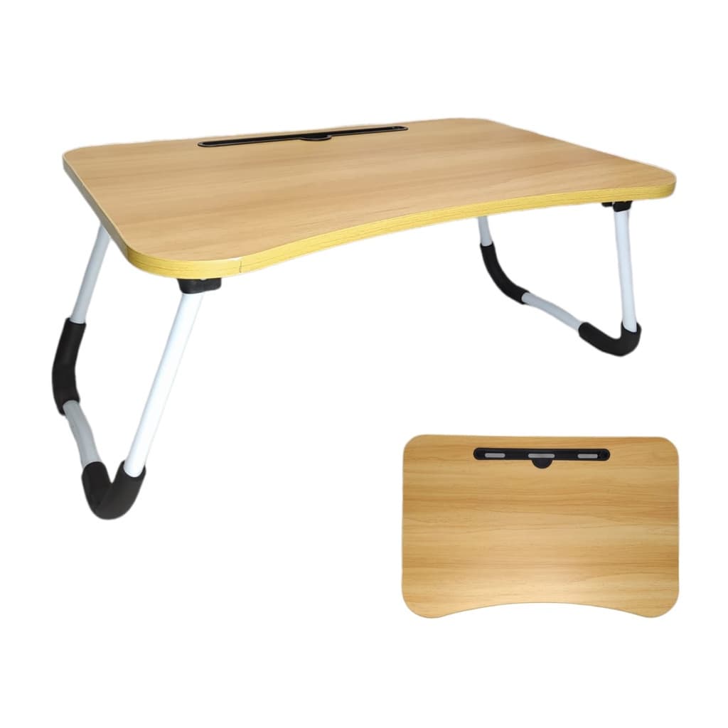 Mesa Portátil Computador Cama Dobrável Madeira Computador Notebook ZDZ-500