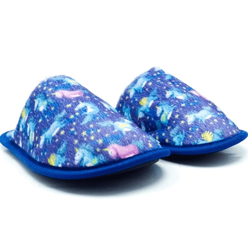 Chinelo Feminino Unicórnio Azul