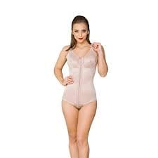 Cinta modeladora body com alças e colchetes frontais 2001B Macom