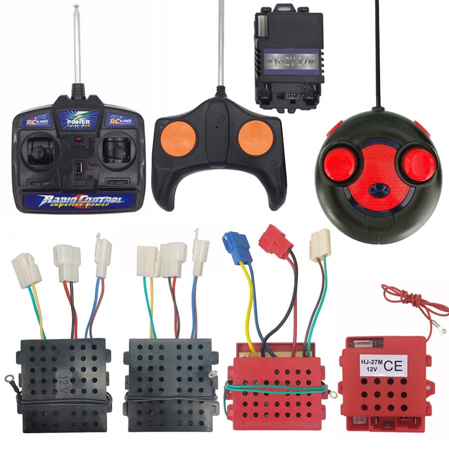 Carro De Controle Remoto Elétrico 27 Mhz 4CH Para RC Brinquedo Do Das Crianças Brinquedos De Direção Receptor De Energia Sem Fio
