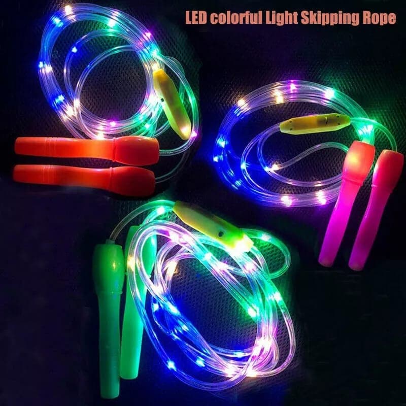 Corda Pular Infantil Com Led