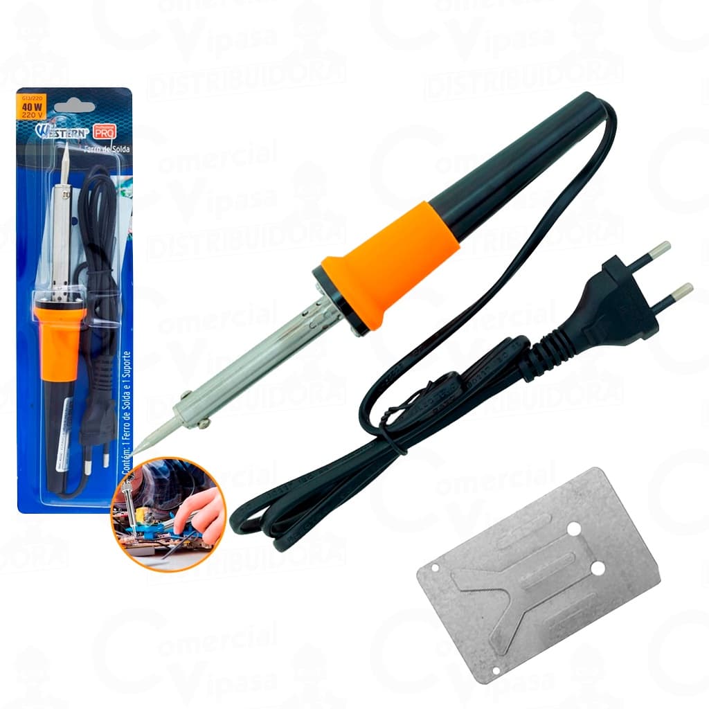 Ferro De Solda 40w 220v ou 110v  Profissional Para Eletrônica ou Artesanato Varias Utilidades