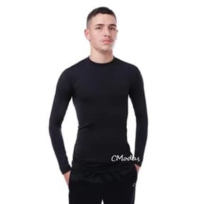 CAMISA CICLISTA MASCULINA PROTEÇAO FP50/ GOLA CARECA