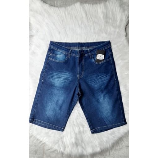Bermuda Jeans Masculino Lycra Elastano