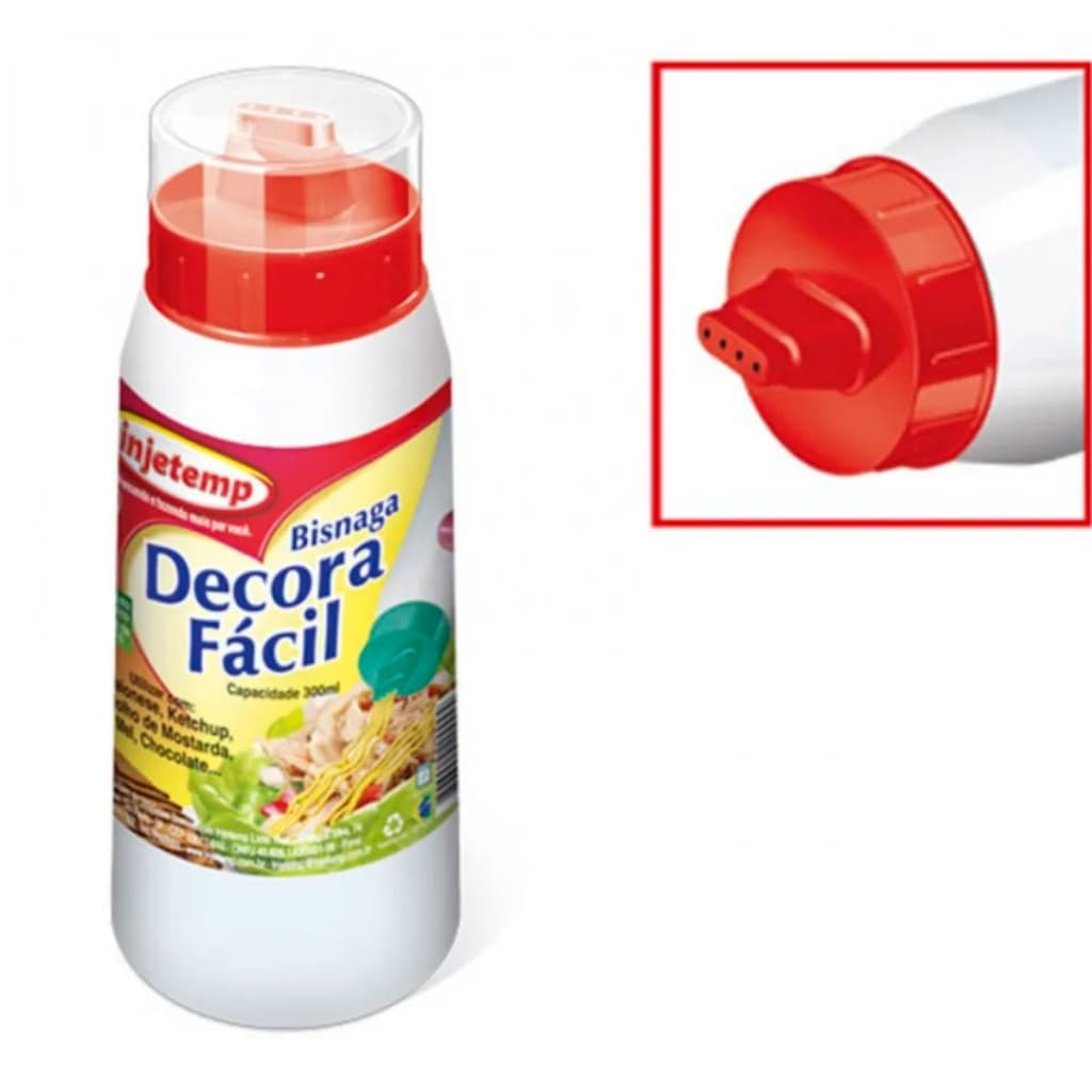 Bisnaga multiuso decora facil - Injetemp 1 unidade REF: 09.99
