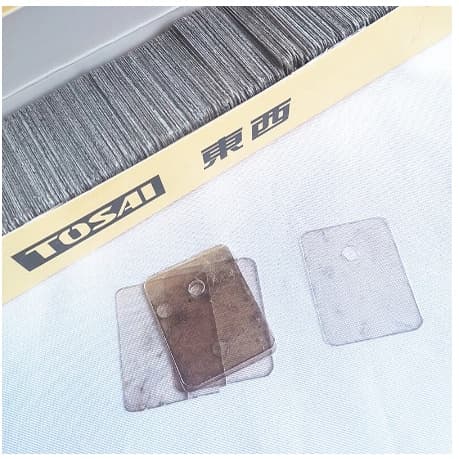 Kit 5 Peças Mica Isolante 20x25 to-3p  para irfp460