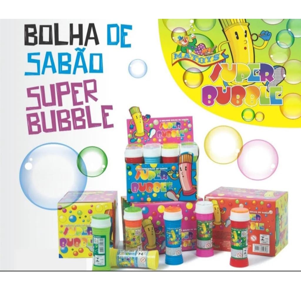 kit com 24 bolhas de sabão para crianças, brinquedo, festas, prenda