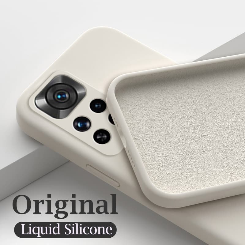 Redmi Nota 11 Pro Estojo Global Nova Capa Original De Silicone Líquido Para Xiaomi Note Note11 Plus 5G Flexível
