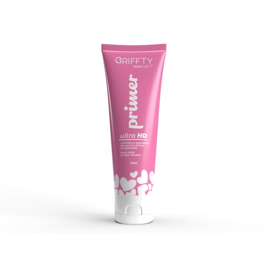 Ultra HD Primer Facial Griffty Makup Maquiagens