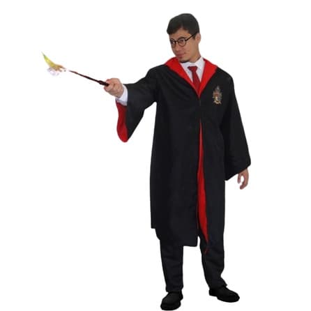 Fantasia Bruxo Harry Potter Adulto Halloween
