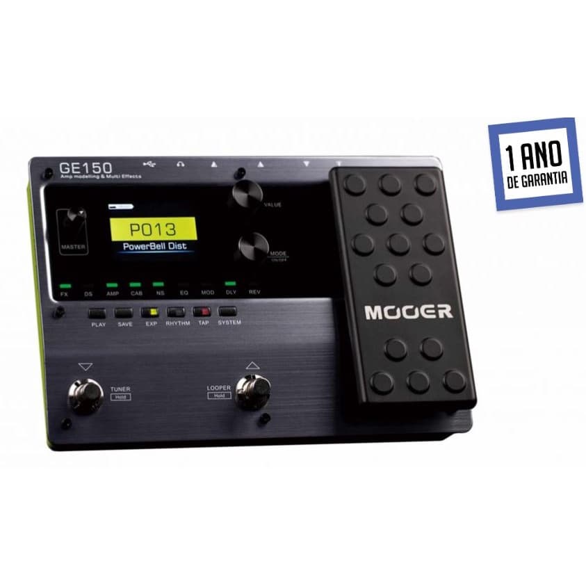 Pedaleira Multi Efeitos Mooer GE150
