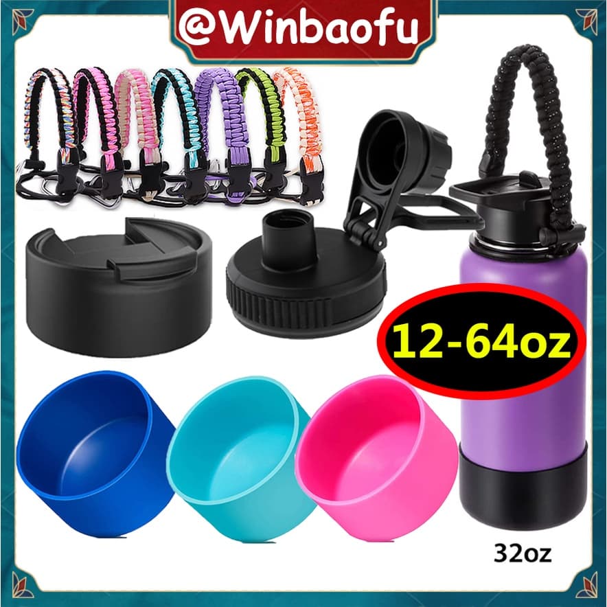 Alça De Garrafa De Água Para Acampamento Ao Ar Livre Paracord Com De Segurança Mosquetão Suporte Cordão , Acessório