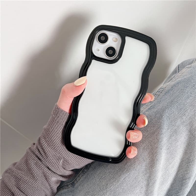 Capa Para Telefone iphone 11 12 13 14 15 Pro Max XS XR 15 14 Plus SE 2020 2022 Pára-Choques Transparente