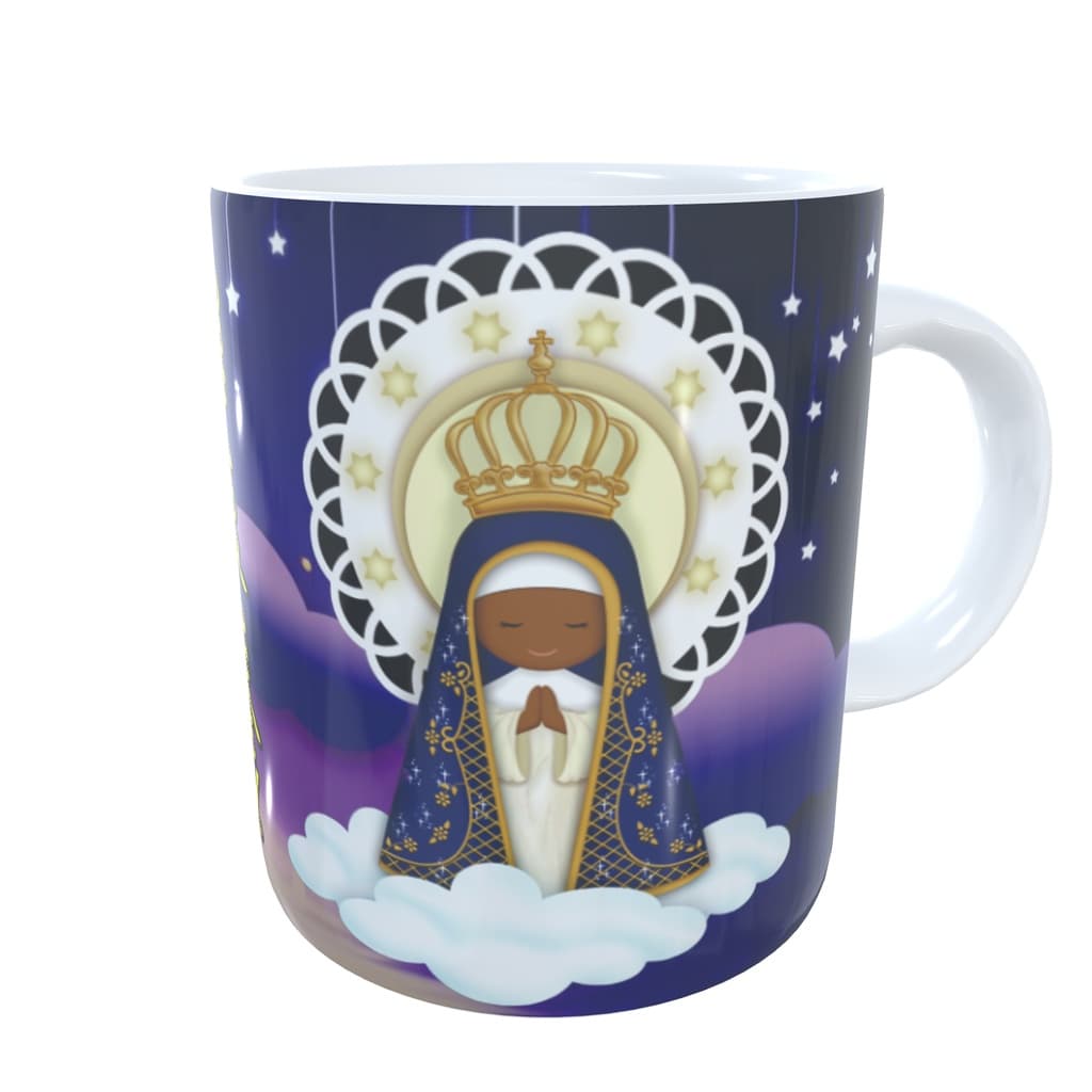 Caneca Nossa Senhora -  Envio em 24 horas -  Personalizada Exclusiva de Porcelana -_ Modelo 07