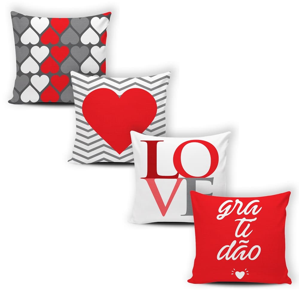Kit 04 Capas de Almofada Decorativas Modern Pictury - 027