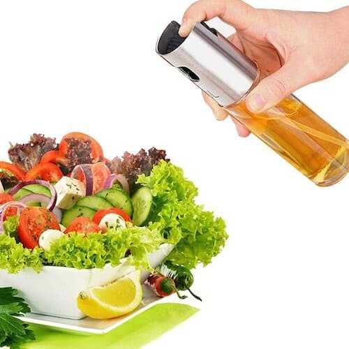 galheteiro spray  porta azeite vinagre tempero spray tampa inox profissional