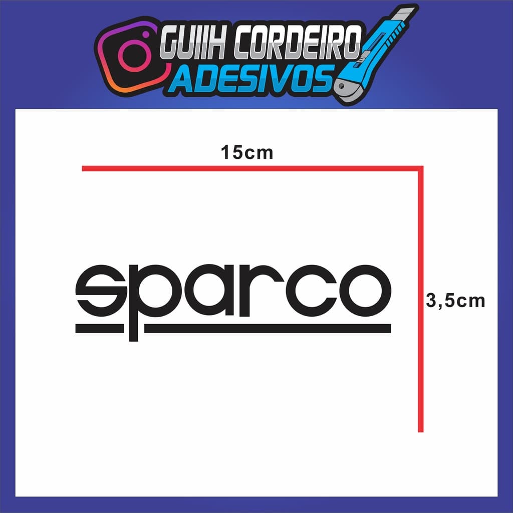 Adesivo Sparco