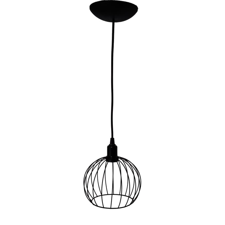 Lustre de Teto Industrial - Luminária Retro Pendente Aramado Vintage Globinho