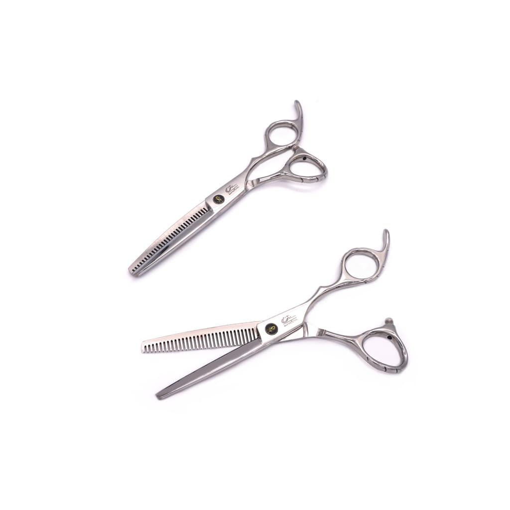 Tesoura Profissional Umi Desbaste Invertida Com Dente Pra Cima Dentada 6.0 Polegadas