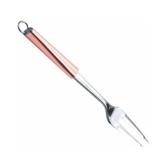 Garfo De Churrasco / Concha / Molheira Inox Rose Gold KEHOME