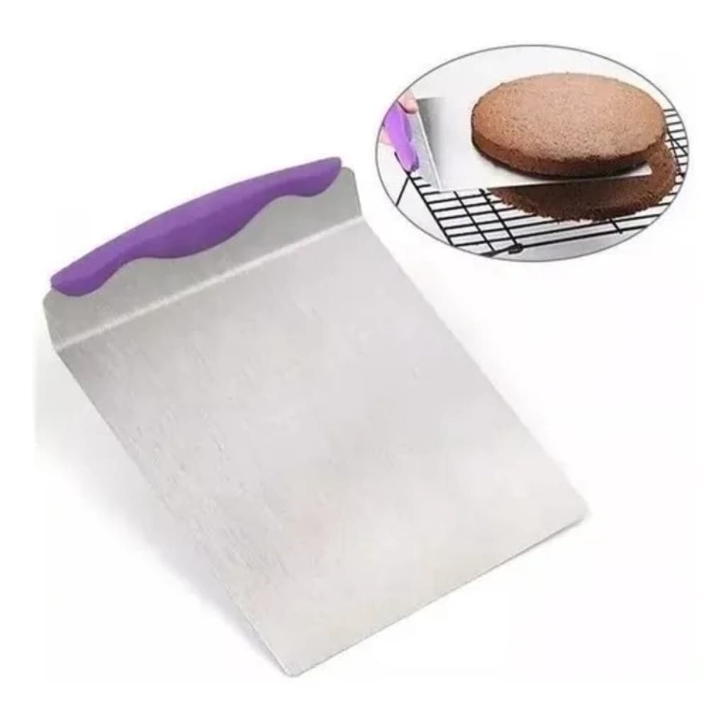 Espátula Raspador E Cortador De Massa Bolo Legume Inox Clink