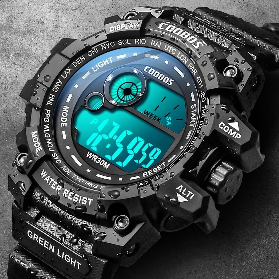 Relogio Digital Masculino Prova D agua LANCAMENTO
