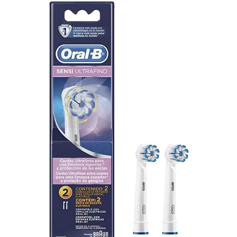 Refil Sensi Ultrafino Para Escova Eletrica Oral-b C/ 2 Un