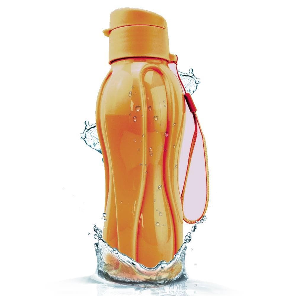 Squeeze Plástico Weeze Laranja Série Matte 600ml