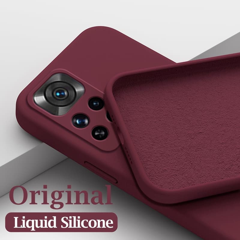 Redmi Nota 11 Pro Capa Original De Silicone Líquido Para Xiaomi Note 11 11s Note11 Plus 4g 5g De Celular Global